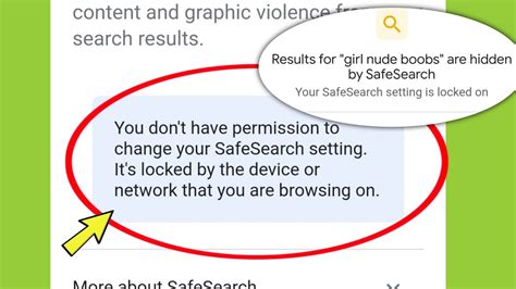 Your SafeSearch Setting